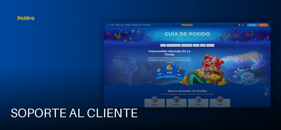 Soporte al cliente